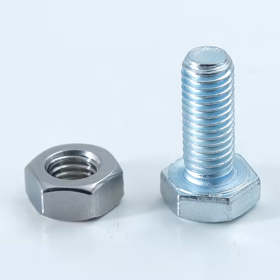 Boulon à tête hexagonale en acier inoxydable/Scm435 Fixation DIN931 Bolzen tous les styles de vis haute résistance Tc Boulon Écrou Rondelle A358 Noten Fix Bolt