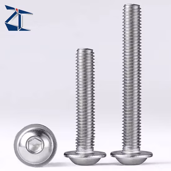 Tête hexagonale d'inviolabilité à six lobes à structure lourde ASTM A325 avec attaches à boulon à bride