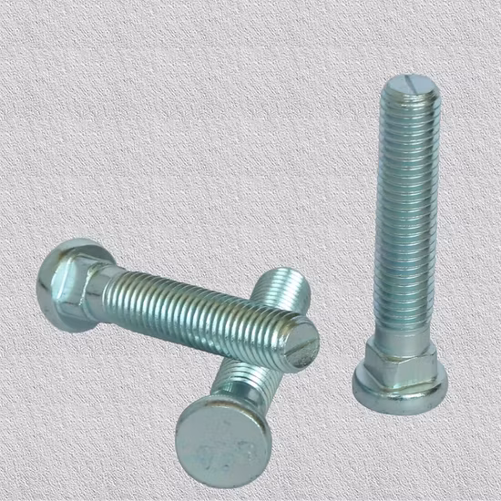Boulon hexagonal à demi-filetage et à filetage complet Boulon hexagonal ANSI/ASTM/ASME Attaches en acier au carbone galvanisé de qualité 8.8 personnalisées
