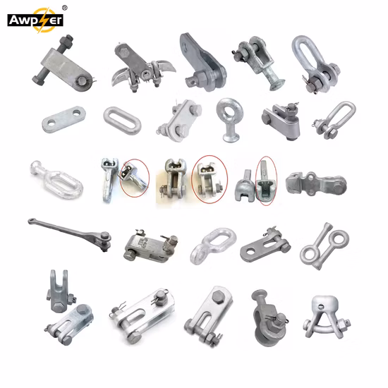 Oeil de douille/chape de douille pour le montage de puissance de ligne aérienne de matériel électrique